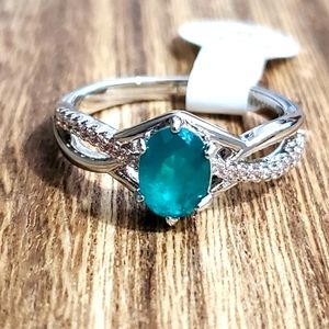 RBP OG Natural Fusion Emerald Ring Sz 9